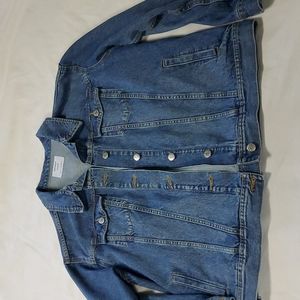 Old Navy Boyfriend Denim Jacket L